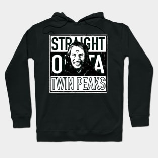 Straight Outta Twin Peaks - Bob, Fire Walk With Me, Horror Tshirt, Wanted Man, Halloween Sweatshirt, Monster Sticker Hoodie